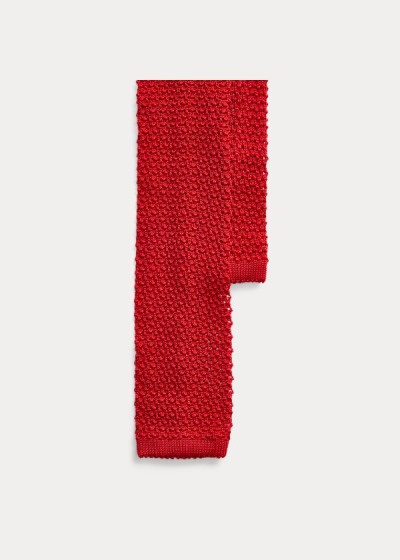 Men's Polo Ralph Lauren Knit Silk Ties | 491205PSW